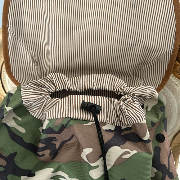 NWT-Steve Madden Classic Camo Large Olive Backpack NWT - Picture 10 of 12